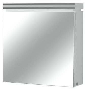 Дзеркало для ванної кімнати Cersanit Olivia 56 см (біле) 92553 фото
