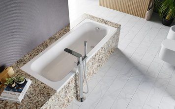 Ванна акрилова Radaway Mia 140x70 (WA1-50-140x070S) + сифон 372637 фото