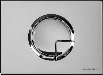 Смывная клавиша Koller Pool Kvadro Arc 223-002 (хром) 354487 фото