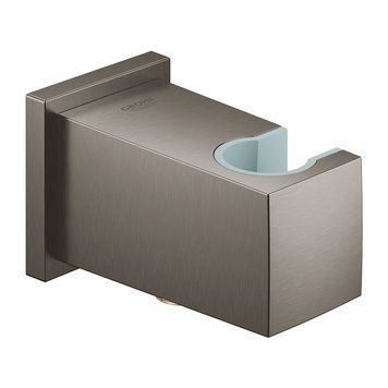 Подключение для душевого шланга Grohe Euphoria Cube 26370AL0 с держателем (тёмный графит) 491225 фото