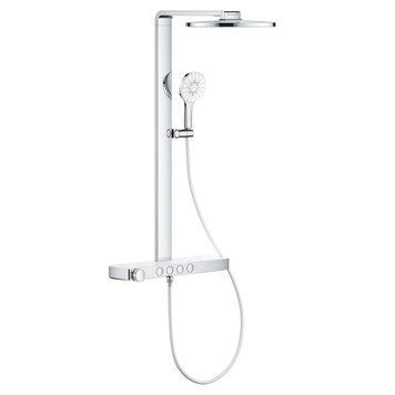 Душевая система Grohe Rainshower Aqua Pure 1016800000 с темостатом (хром) 971006 фото