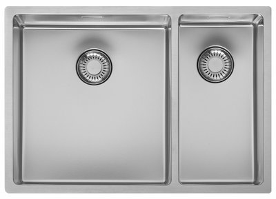 Кухонна мийка Reginox New Jersey 34x37+18x37 IFU (R32817) полірована ліва 544368 фото