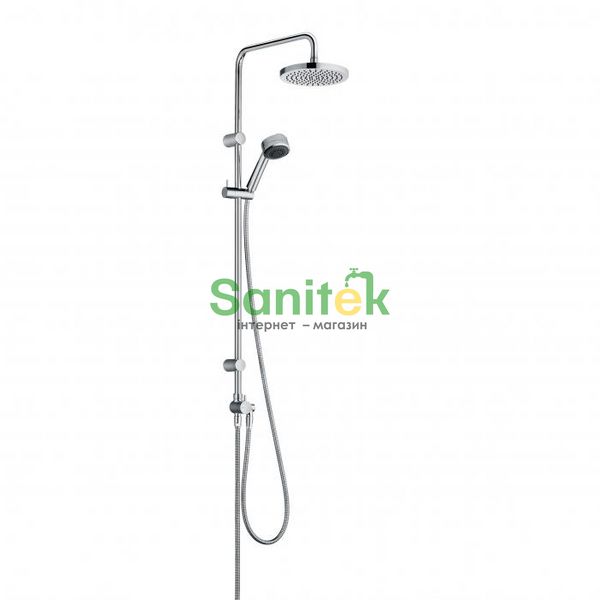 Душевая система Kludi Zenta Dual Shower System 6609005-00 (хром) 13373 фото