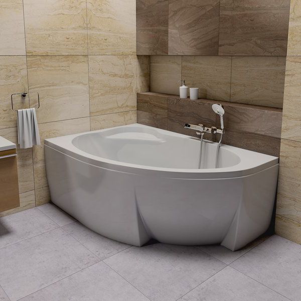 Панель фронтальна для ванни Ravak Asymmetric II 170 L (CZ92100000) ліва 272603 фото
