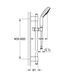 Душевой набор Grohe Rainshower Cosmopolitan 130 28757001 (хром) 98907 фото 2