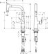 Змішувач для кухні Hansgrohe Metris M71 220 14834000 з душем (хром) 135584 фото 3
