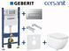 Комплект инсталляции Geberit Duofix 458.126.00.1+115.119.46.1 с унитазом Cersanit Caspia Clean On с сиденьем Soft Closing