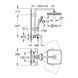 Душевая система Grohe Vitalio Comfort 26984001 с термостатом (хром) 869609 фото 2