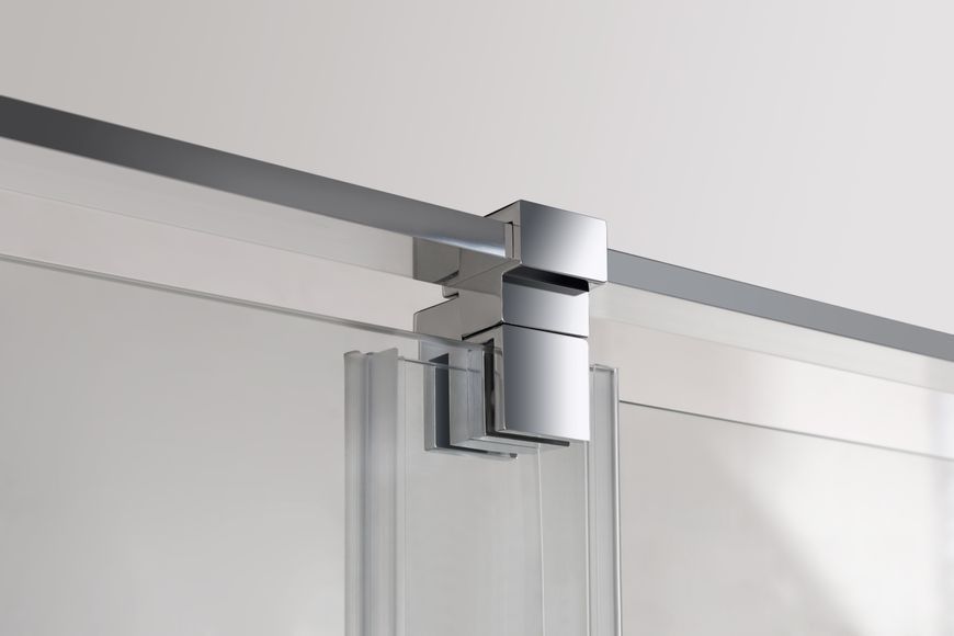 Душова кабіна Volle Leon 120x90 (10-22-244glass) хромований профіль/тоноване скло 494234 фото