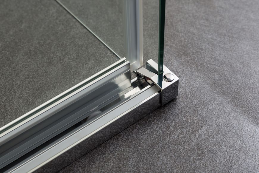 Душова кабіна Volle Leon 120x90 (10-22-244glass) хромований профіль/тоноване скло 494234 фото