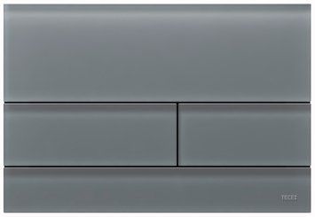 Змивна клавіша Tece Square II 9240826 Flush (скло сіре) 693633 фото