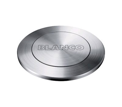 Кнопка клапана-автомата Blanco PushControl (233696) нержавеющая сталь 173082 фото