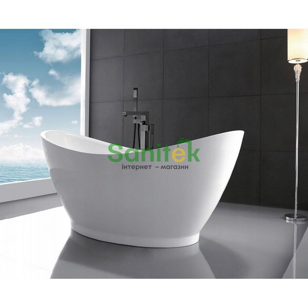 Змішувач для ванни Rea Soho REA-B0184 підлоговий (чорний матовий) 370841 фото