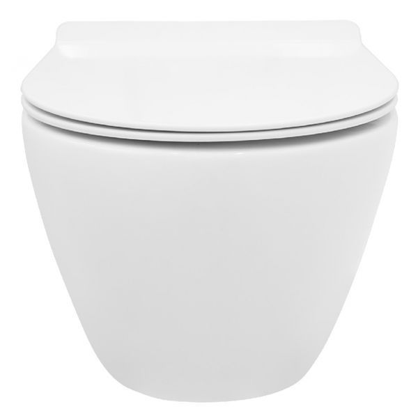 Унітаз підвісний Rea Сarlo Mini Rimless REA-C1256 з сидінням Slim Soft Close 370584 фото