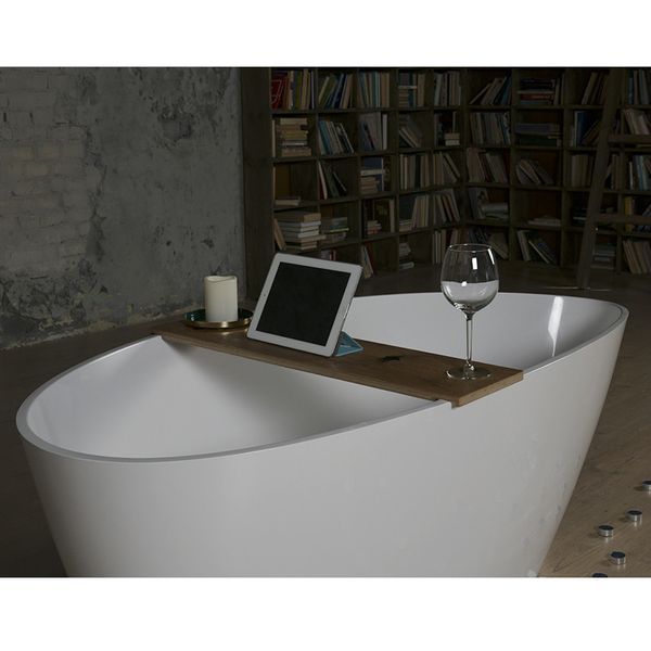 Ванна Fancy Marble Dolores 170x77 (14170103) окремостояча білий мат 369577 фото