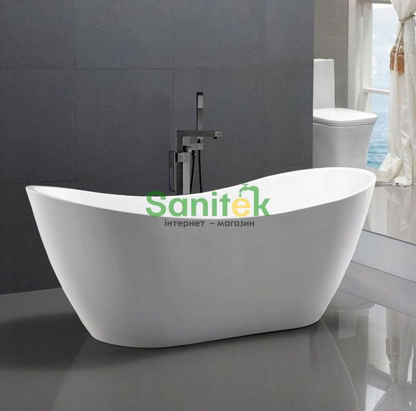 Змішувач для ванни Rea Soho REA-B0184 підлоговий (чорний матовий) 370841 фото