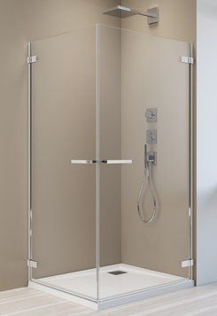 Душова кабіна Radaway Arta KDD I 100x80 R (386062-03-01R+386060-03-01L) профіль хром/скло прозоре 267419 фото