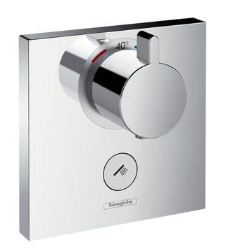 Смеситель для душа Hansgrohe Shower Select Highflow 15761000 скрытого монтажа с термостатом (хром) 119872 фото