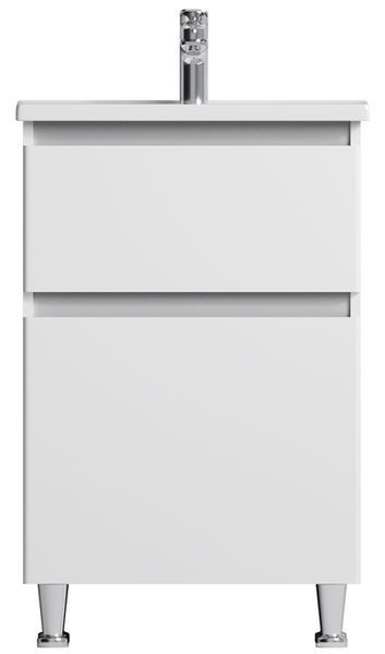 Тумба с умывальником AM.PM X-Joy 55 см (M85-FSX0552-WC0552WG38) белая 421030 фото