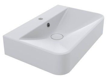 Умивальник Miraggio Chamonix 655x432 мм (0002206) білий мат 673771 фото