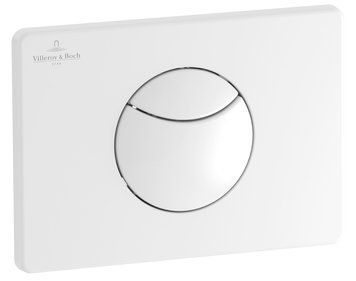 Змивна клавіша Villeroy&Boch ViConnect E100 (92248568) біла 142197 фото