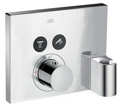 Змішувач для ванни та душу Axor ShowerSelect 36712000 прихованого монтажу з термостатом (хром) 129698 фото