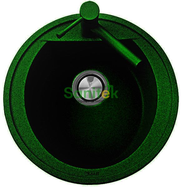 Гранітна мийка Telma Naiky NK05110 Granite (36 green) 147936 фото