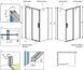 Душова кабіна Radaway Idea KDJ+S1 160x110 L (387046-01-01L+387053-01-01R) профіль хром/скло прозоре 266165 фото 3