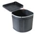 Сортер отходов Franke Mini 121.0176.518 (175л) чёрный пластик 163312 фото 1