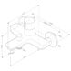 Змішувач для ванни Am.Pm X-Joy TouchReel F85A10500 (хром) 850881 фото 7