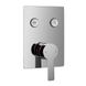 Змішувач для ванни та душу Imprese Smart Click ZMK101901201 прихованого монтажу (хром) 325755 фото 1