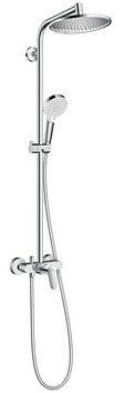 Душевая система Hansgrohe Crometta S 240 1jet Showerpipe 27269000 (хром) 135716 фото
