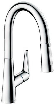 Змішувач для кухні Hansgrohe Talis S M51 160 72815000 з душем (хром) 135807 фото