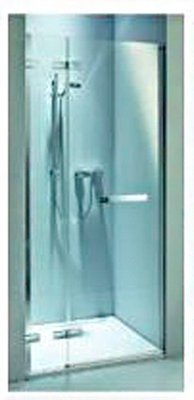 Душевая дверь Kolo Next 120 (HDRF12222R03L) с релингом серебристый профиль/стекло прозрачное Reflex (левая) 153185 фото