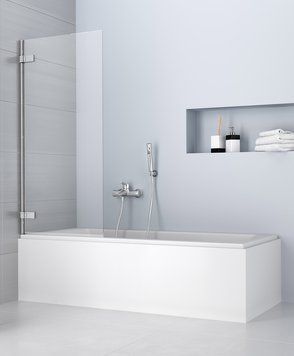Шторка для ванны Radaway Arta PNJ 70/L (210101-01L) профиль хром/стекло прозрачное 209011 фото