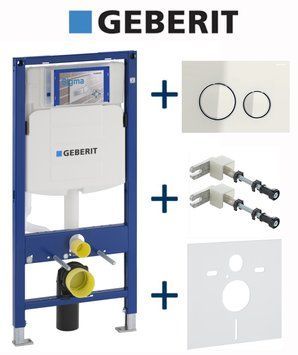 Инсталляция для унитаза Geberit Duofix Sigma 111.300.00.5 4в1 (клавиша Sigma 21 стекло песочно-серый/хром/стекло песочно-серый) 692970 фото