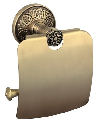 Тримач для туалетного паперу Аква Родос Milano 9626 (АР000040591) бронза 137465 фото