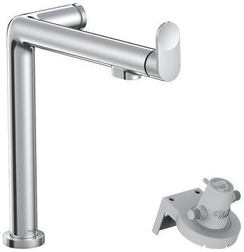 Змішувач для кухні Hansgrohe Aqittura M91 FilterSystem 240 76804000 із підключенням питної води (хром) 540755 фото