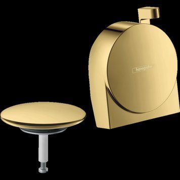 Накладка для сифона на ванну Hansgrohe Exafill S 58117990 (золото) 304703 фото
