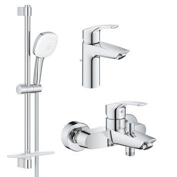 Набор смесителей для ванной комнаты Grohe Eurosmart UA123238S3 873074 фото