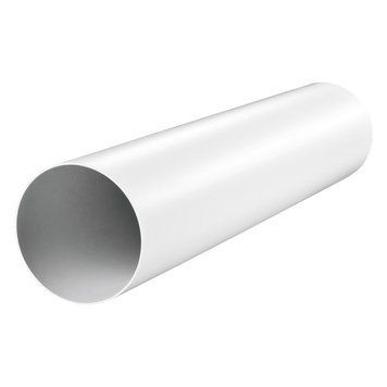 Пластиковий канал круглий Вентс &Oslash;125/2,5 м (2025) 369561 фото