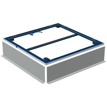 Монтажна рама для піддону Geberit Setaplano 80x80 (154.460.00.1) 236103 фото