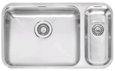 Кухонна мийка Reginox IB 40x40+18x40 IF (R24140) полірована ліва 270991 фото