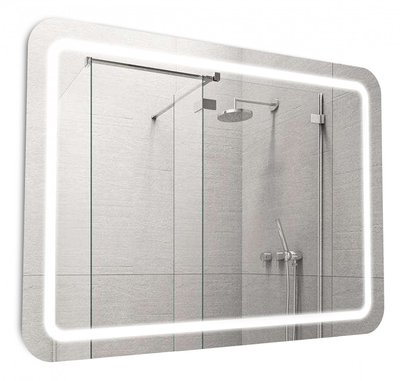 Зеркало для ванной комнаты Мойдодыр Палермо 100х75/75x100 (00-00004160) с LED-подсветкой 519413 фото