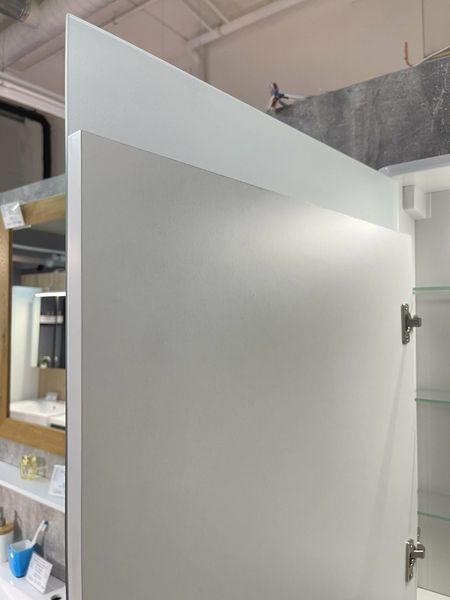 Дзеркало для ванної кімнати Fancy Marble (Буль-Буль) MC-Santorini 600 (біле) 128813 фото
