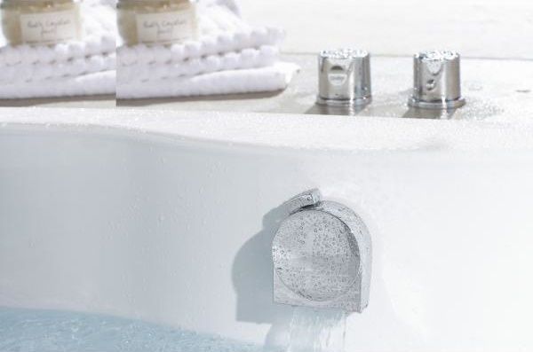 Накладка для сифона на ванну Hansgrohe Exafill S 58117140 (бронза) 305128 фото