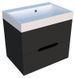 Тумба с умывальником Fancy Marble (Буль-Буль) Stella 60 Stiven (графит матовый) 1007505 фото 1