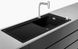 Гранітна мийка Hansgrohe C51-F450-08 (43314170) чорний графіт + Змішувач для кухні Hansgrohe Metris Select M71 73818000 з душем 304959 фото 2