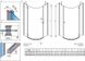 Душова кабіна Radaway Torrenta PDJ 90x90 L (31700-01-05N) профіль хром/скло графіт 209673 фото 2