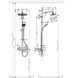 Душова система Hansgrohe Croma E 280 27630000 з термостатом (хром) 304810 фото 2